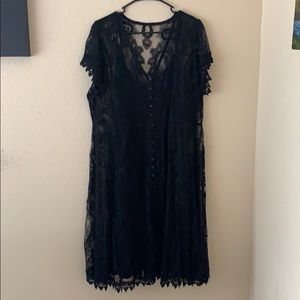 Black Lace Torrid Dress